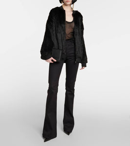 Tom Ford Faux-fur bomber jacket