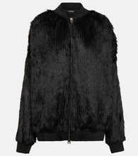 Tom Ford Faux-fur bomber jacket