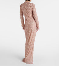 Tom Ford Fringed  gown
