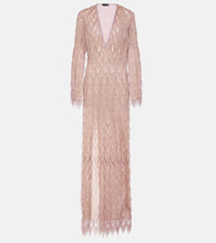 Tom Ford Fringed  gown. 汤姆·福特流苏礼服