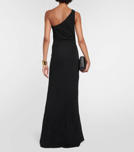 Tom Ford Gathered crêpe jersey maxi dress