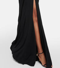 Tom Ford Gathered crêpe jersey maxi dress
