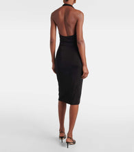 Tom Ford Gathered halterneck midi dress