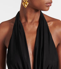 Tom Ford Gathered halterneck midi dress