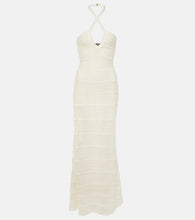 Tom Ford Halterneck crochet maxi dress. Tom Ford 露背钩针编织长裙