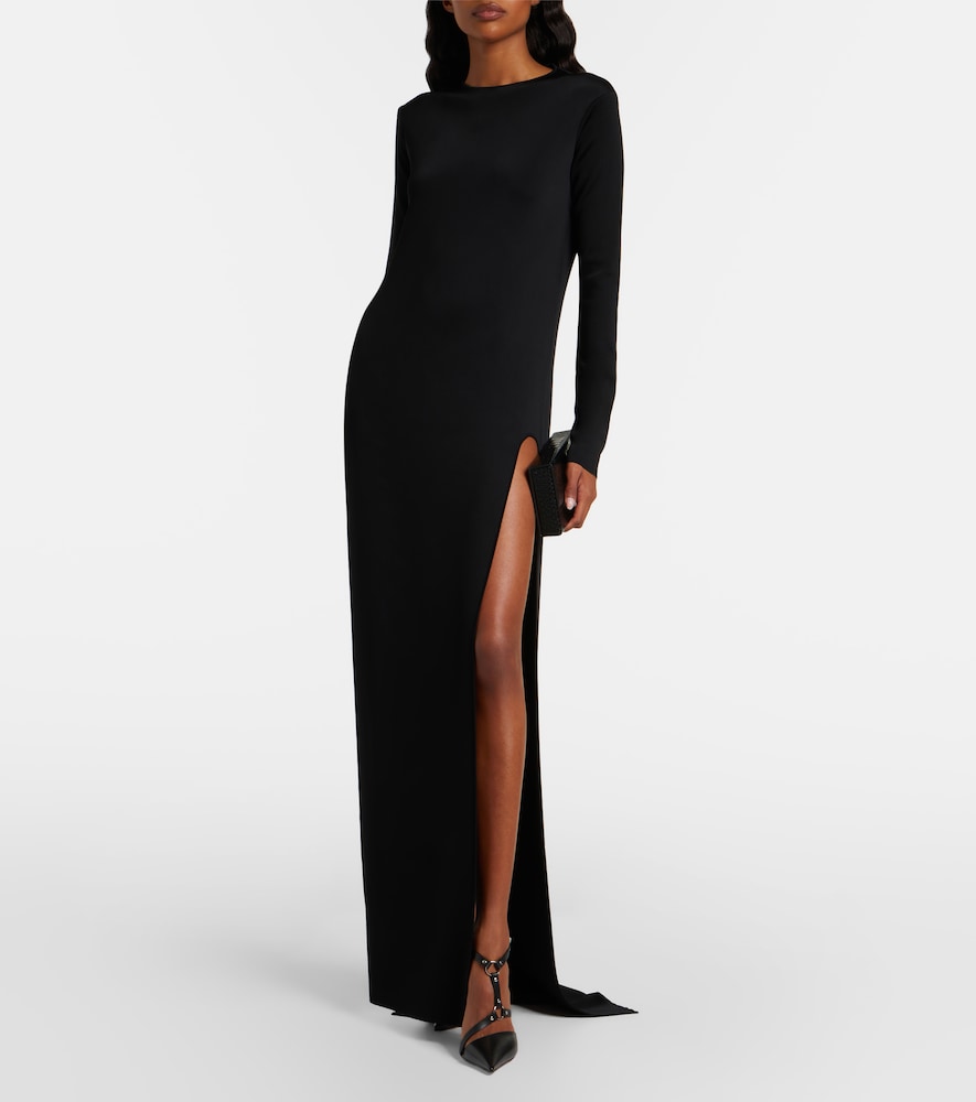 Tom Ford Harness leather slingback pumps