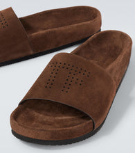 Tom Ford Harris suede slides