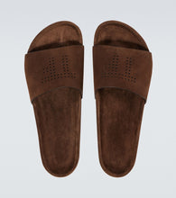 Tom Ford Harris suede slides