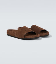 Tom Ford Harris suede slides