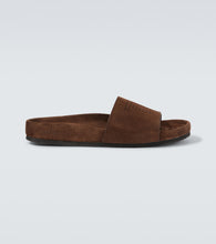 Tom Ford Harris suede slides - 汤姆·福特 Harris 麂皮拖鞋
