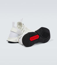 Tom Ford Jago suede and mesh sneakers