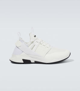 Tom Ford Jago suede and mesh sneakers