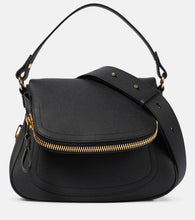 Tom Ford Jennifer Medium leather shoulder bag. Shop Tom Ford Shoulder Bags for women now.