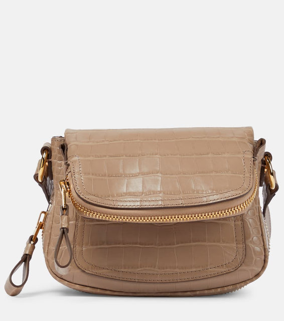 Tom Ford Jennifer Mini croc-effect leather shoulder bag
