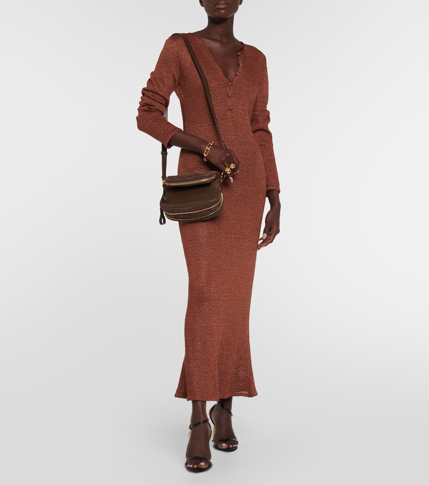 Tom Ford Jennifer Small suede shoulder bag