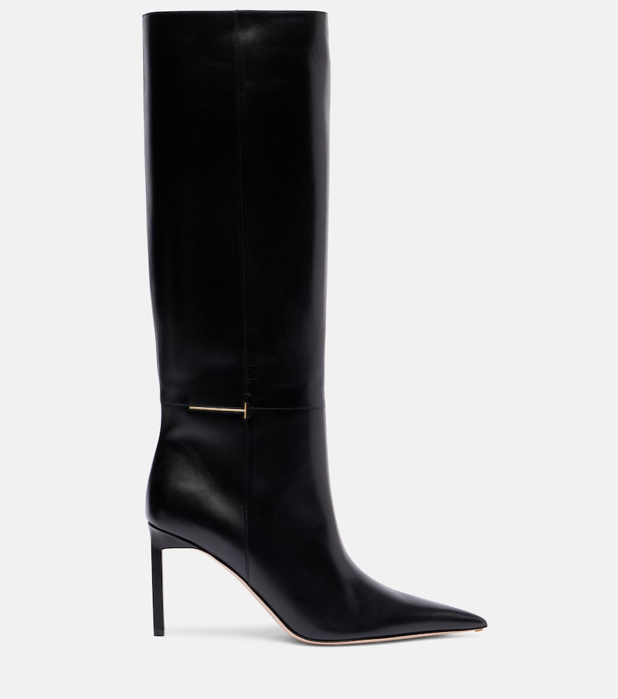 Tom Ford Julianne 85 leather knee-high boots