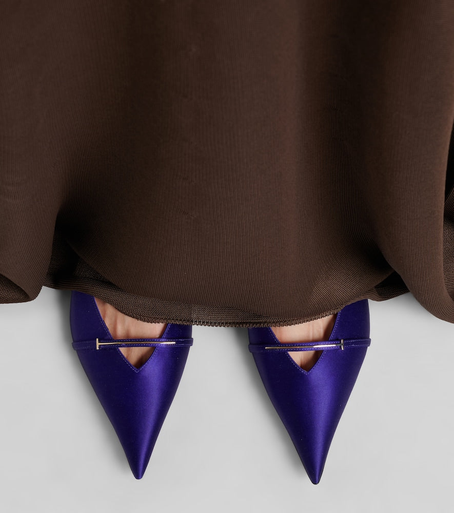 Tom Ford Julianne satin mules