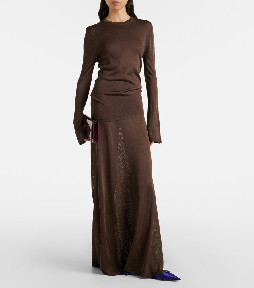Tom Ford Julianne satin mules