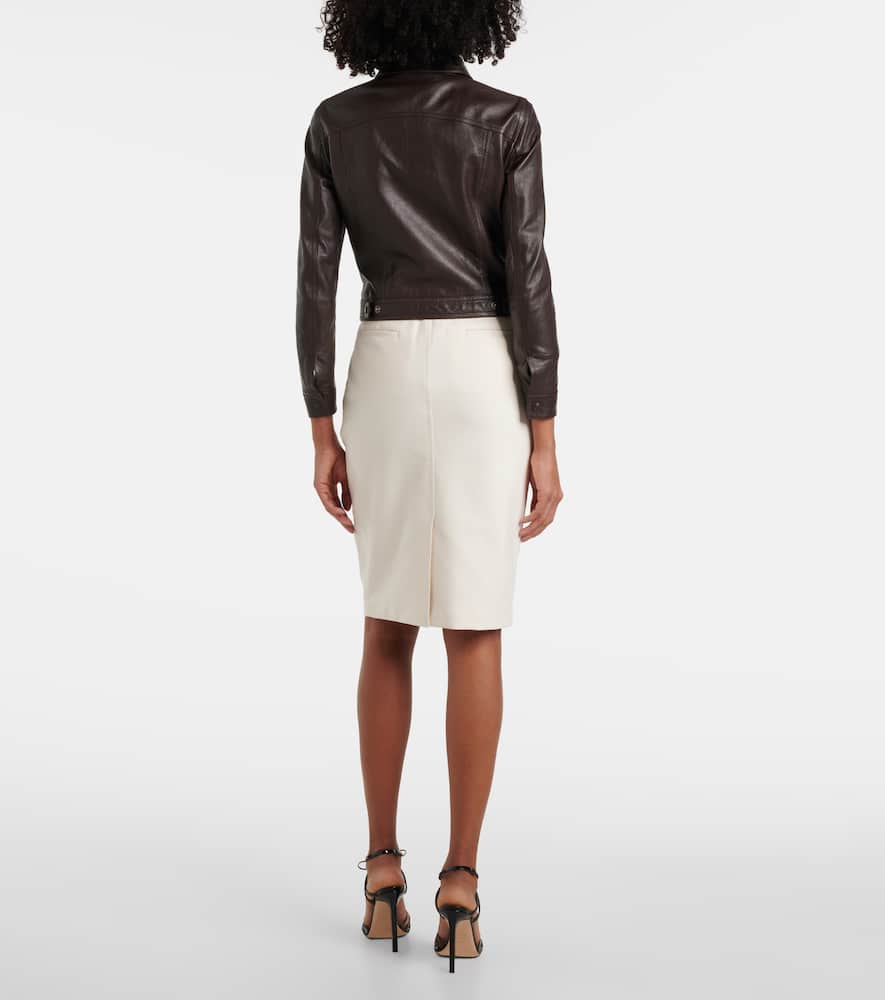 Tom Ford Leather biker jacket