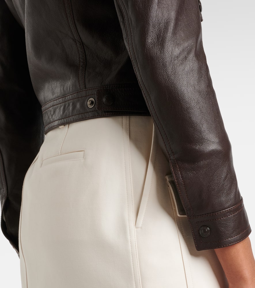Tom Ford Leather biker jacket
