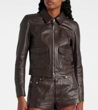 Tom Ford Leather biker jacket