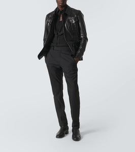 Tom Ford Leather field jacket