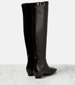 Tom Ford Leather over-the-knee boots