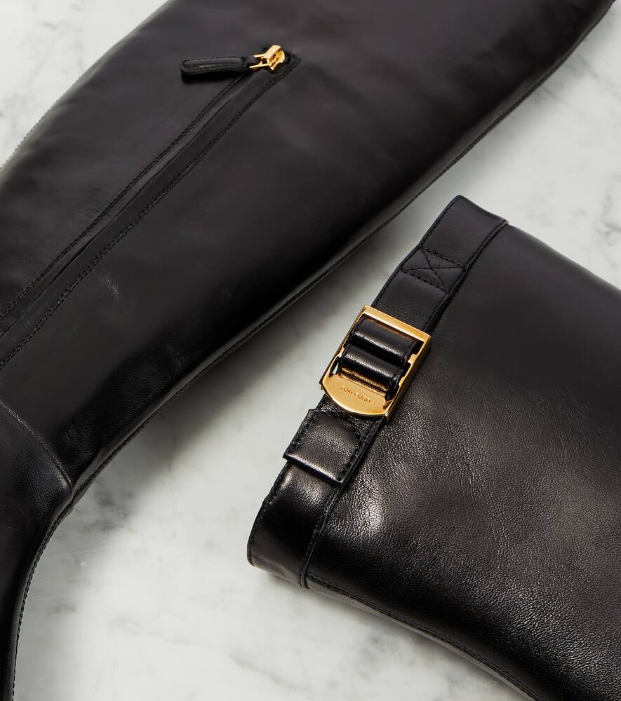 Tom Ford Leather over-the-knee boots