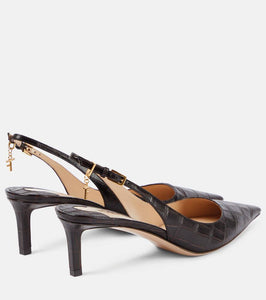 Tom Ford Leather slingback pumps