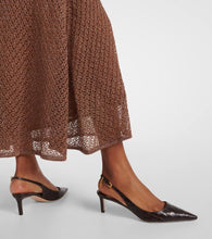 Tom Ford Leather slingback pumps