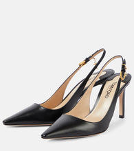 Tom Ford Leather slingback pumps