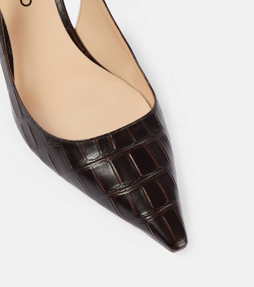Tom Ford Leather slingback pumps