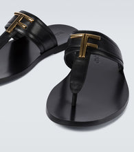 Tom Ford Leather thong sandals