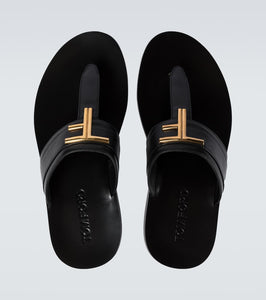 Tom Ford Leather thong sandals