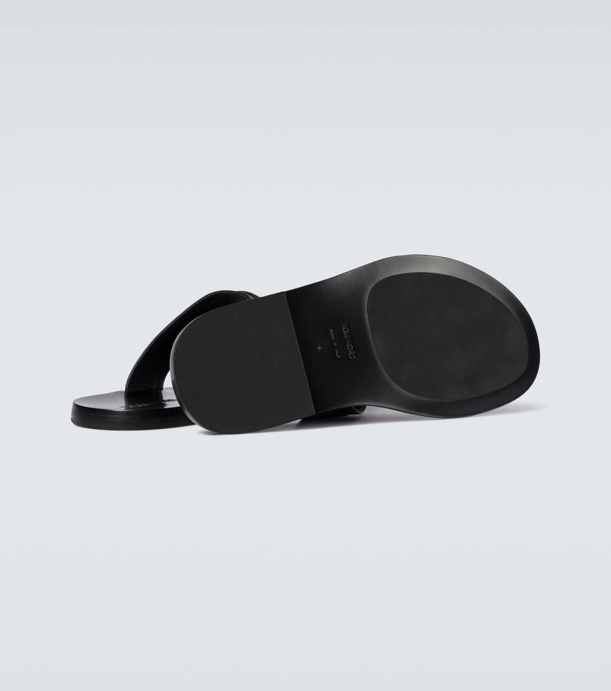 Tom Ford Leather thong sandals