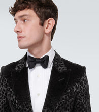 Tom Ford Leopard-print velvet blazer