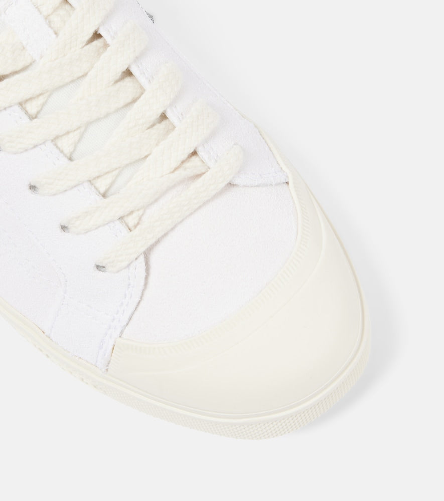Tom Ford Logo leather sneakers