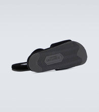 Tom Ford Logo velvet slides