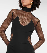 Tom Ford Long-sleeved cutout gown