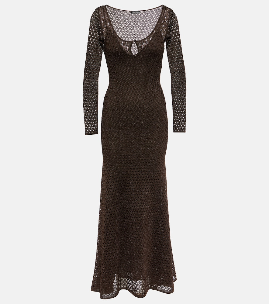 Tom Ford Lurex√Ç¬Æ maxi dress. Tom Ford Lurex√Ç¬Æ 长款连衣裙