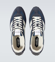 Tom Ford Mick suede-trimmed sneakers