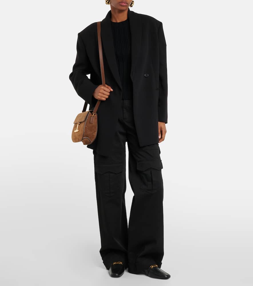 Tom Ford Monogram leather loafers