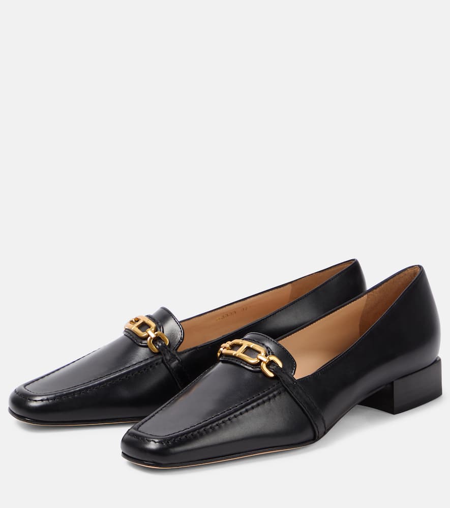 Tom Ford Monogram leather loafers