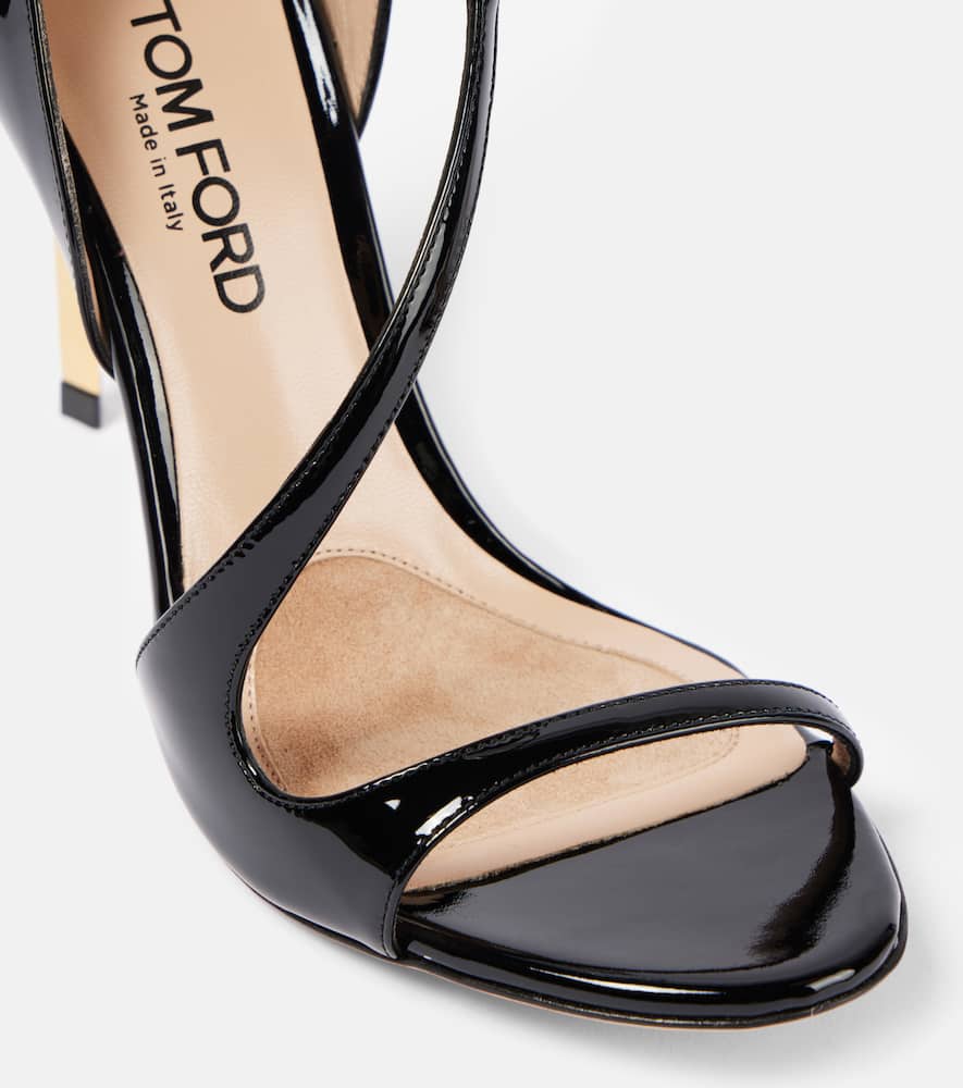 Tom Ford Newton patent leather sandals