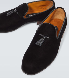 Tom Ford Nicolas velvet loafers