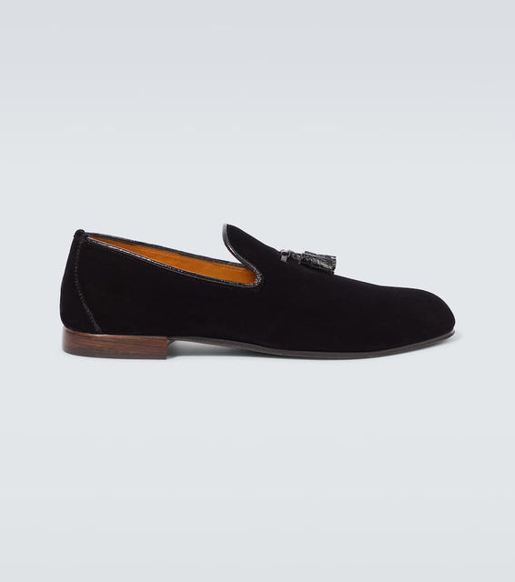 Tom Ford Nicolas velvet loafers