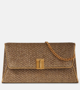 Tom Ford Noble metallic clutch. Shop Tom Ford Clutches for women now.