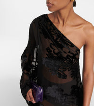 Tom Ford One-shoulder floral kaftan