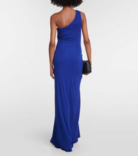 Tom Ford One-shoulder jersey gown