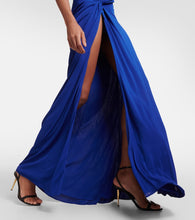Tom Ford One-shoulder jersey gown